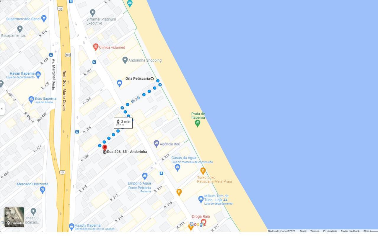 Apartamento 200 Metros Da Praia 03 Quartos Com Ar Condicionado - Meia Praia - Itapema Exteriér fotografie